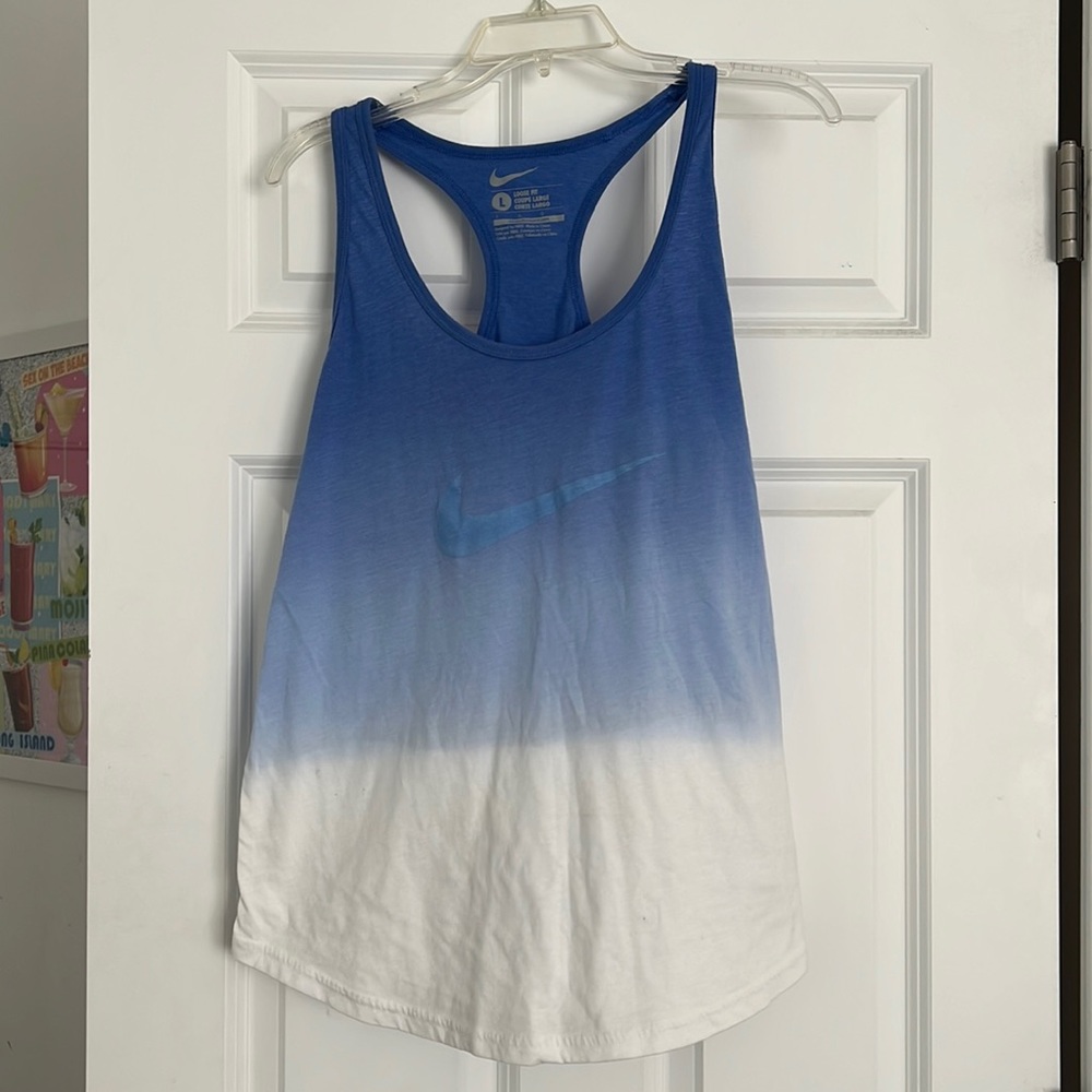 Nike tank top, size L